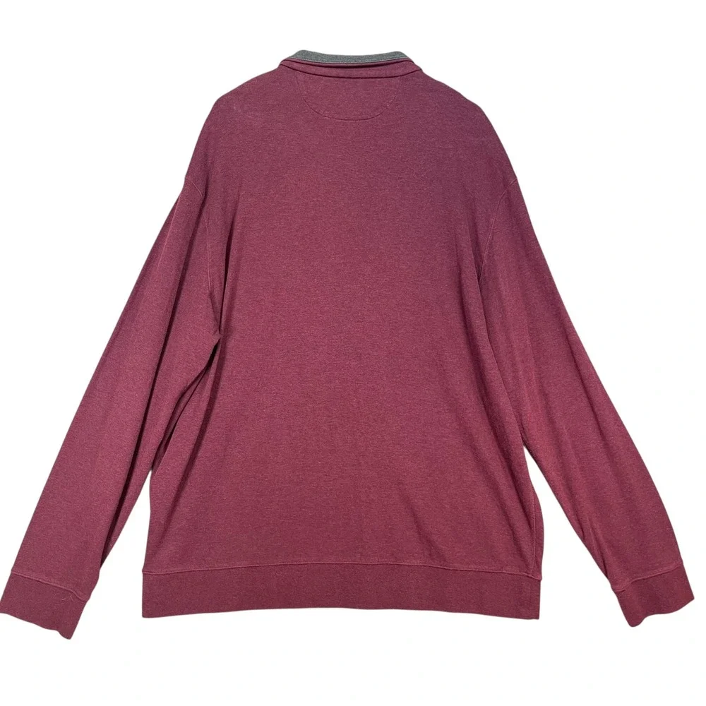 Polo Ralph‎ Lauren Maroon Quarter Zip Pullover Sweatshirt XXL